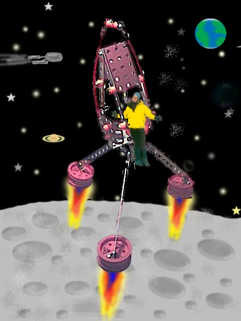 meccano rocket